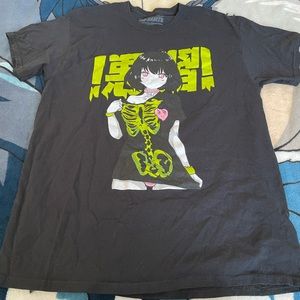 Skeleton Girl T Shirt - Bad Habits spencers